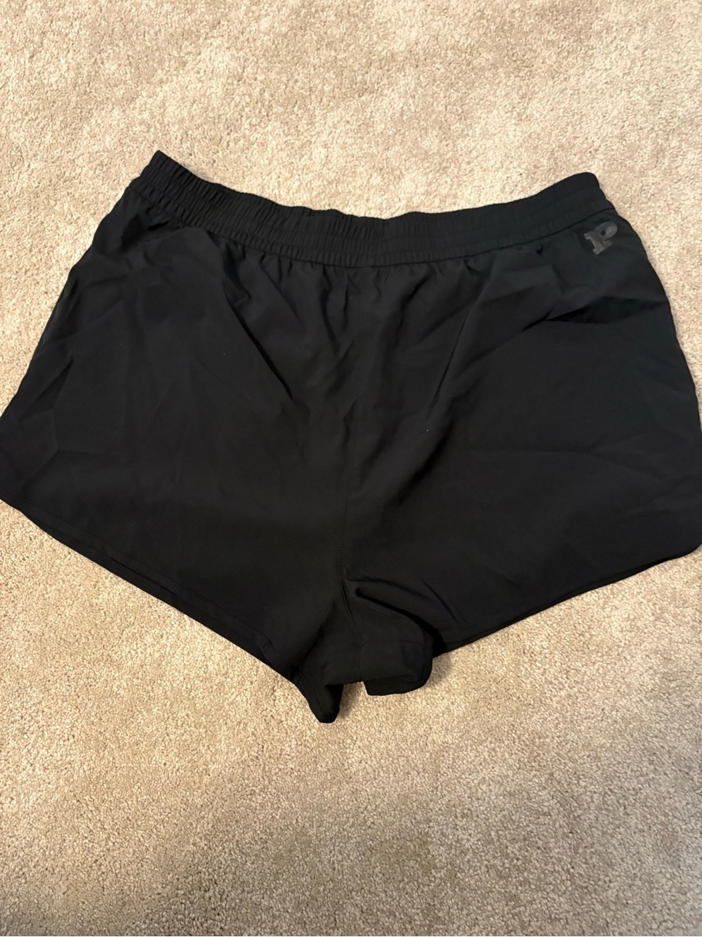 PINK Victoria's Secret Black Athletic Shorts